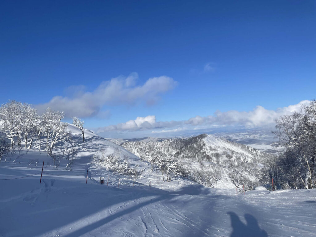 富良野スキー場からの景色